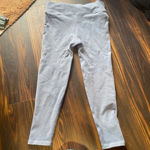 Aerie Offline Light Blue Compression High Rise Seamed Leggings XL - Picture 2 of 11